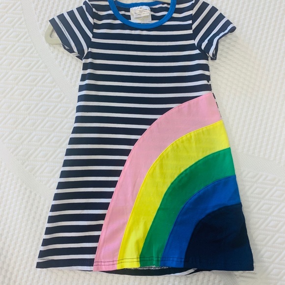RAINBOW BABE | girls dress 🌈 - Picture 3 of 5